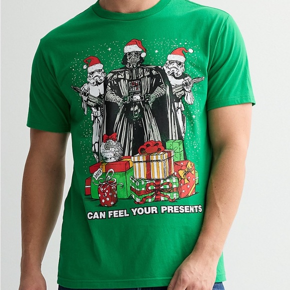 Star Wars Holiday T-Shirts Bundle of 2 - Picture 3 of 10